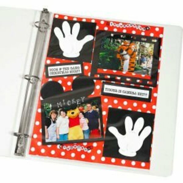 C-Line Products C-Line Products Memory Book 11 x 8 1/2 Scrapbook Page Protector, Top Load, Clear, 50/BX 62077